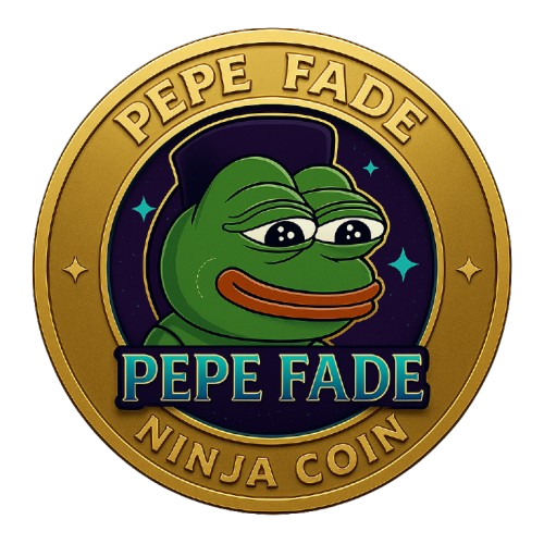 Pepe Fade Ninja Coin Logo